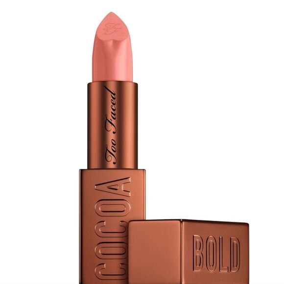 Too Faced Cocoa Bold Buttercream Lipstick NWT - Picture 1 of 8